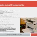Urheberrecht Vorlage Text Angenehm Urheberrecht Bei Text Und Bild