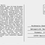 Urheberrecht Vorlage Text Neu Protestfax Für Franziska Knastaufenthalt