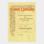 Urkunde Ehrenamt Vorlage Best Of Ehren Urkunde Für Langjährige Treue Vorgedruckter Text
