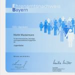 Urkunde Ehrenamt Vorlage Gut Blsv Ehrenamtsnachweis