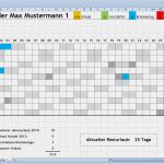 Urlaubsliste Mitarbeiter Vorlage Erstaunlich Ansprechender Excel Urlaubskalender Für Den Arbeitsplatz