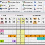 Urlaubsliste Mitarbeiter Vorlage Erstaunlich Urlaubsplaner 2019 Excel Kostenlose Freeware Zum
