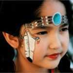 Vampir Schminken Vorlage Fabelhaft Indianerin Schminken Indianerin Kinderschminken Vorlage