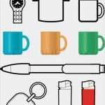 Vektor Vorlagen Kostenlos Elegant Werbegeschenk Vorlagen Sehen Shirt Tasse Kugelschreiber