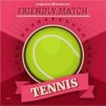 Vektor Vorlagen Kostenlos Erstaunlich Tennisball Vektor Vorlage