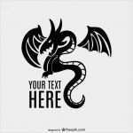 Vektor Vorlagen Kostenlos Luxus Vektor Vorlage Mit Drachen