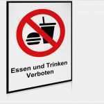 Verbotsschild Vorlage Wunderbar Verbotsschild Hoch Alu Essen Und Trinken Verboten