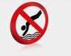 Verbotsschild Vorlage Wunderbar Verbotsschild Rund Alu Ins Wasser Springen Verboten