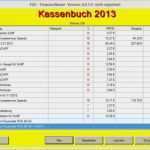 Vereinsbuchhaltung Excel Vorlage Kostenlos Angenehm Fgs Kassenbuch Download