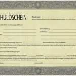Vergleich Schulden Vorlage Bewundernswert Schuldscheine Zur Bezahlung Von Schulden Mustervorlagen