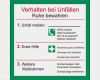 Verhalten Bei Unfällen Vorlage Wunderbar Aushänge Brandschutz Notfall Leymann Punktum