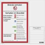 Verhalten Im Brandfall Vorlage Cool Aushang Brandschutz Brandschutzordnung Teil A