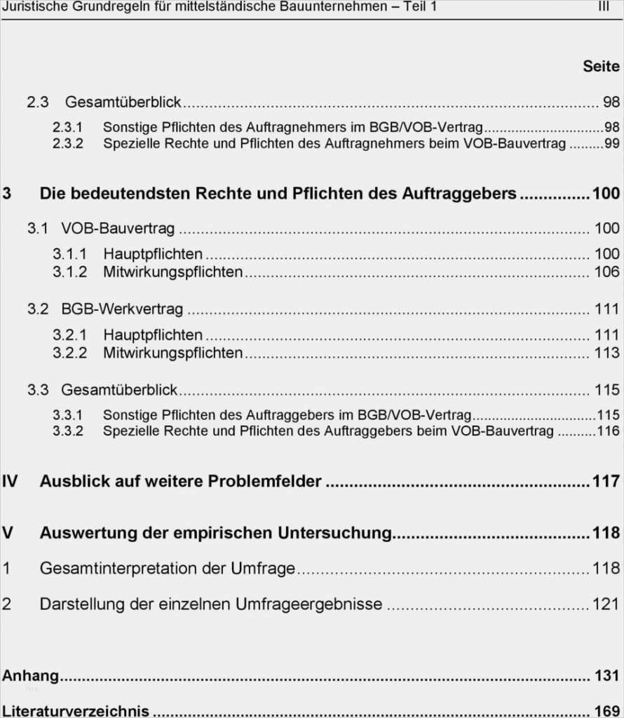 Verhandlungsprotokoll Vorlage Bewundernswert Vob Vertrag Mahnung Einer Schlusszahlung Nach Vob