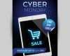 Verkaufsflyer Vorlagen Erstaunlich Cyber Montag Verkaufsposter