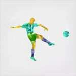 Verlobungsrede Vorlage Luxus 足球运动员抽象模板