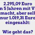 Vermögenswirksame Leistungen Kündigen Vorlage Schön 2 295 09 Euro In 5 Jahren Mit Vermögenswirksamen