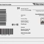 Versandetikett Drucken Vorlage Bewundernswert Hermes – Privatkundenservice Support Das software Und