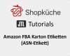Versandetikett Drucken Vorlage Wunderbar Amazon Fba Paketlabel Direkt Aus Der Jtl Wawi Drucken