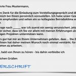 Versetzungsschreiben Arbeitgeber Vorlage Elegant Dankschreiben formulieren Nach Dem Vorstellungsgespräch