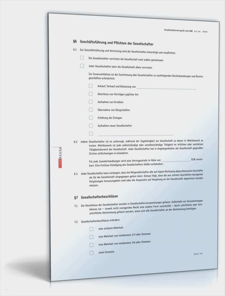 Vertrag Gbr Vorlage Genial Vorlage Gbr Vertrag Best Gbr Gesellschaftsvertrag