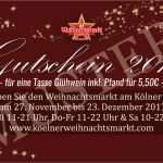Verzehrgutschein Vorlage Erstaunlich Gutscheine Für Den Weihnachtsmarkt Am Kölner Dom – Kölner