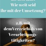 Verzeichnis Verarbeitungstätigkeiten Vorlage Neu Dsgvo Und Das Verzeichnis Von Verarbeitungstätigkeiten
