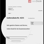Verzeichnis Von Verarbeitungstätigkeiten Vorlage Word Gut Lieferschein Vorlage 📋 Für Word Und Excel Als Kostenloser