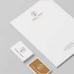 Viaprinto Vorlagen Elegant Briefpapier & Visitenkarten Einfach Selbst Gestalten