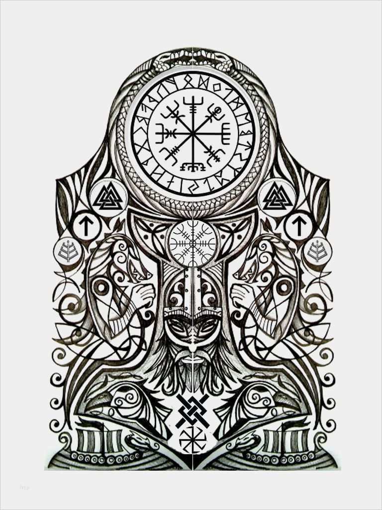 30 Gut Viking Tattoo Vorlagen Foto