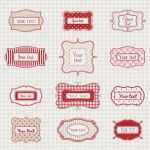 Vintage Etiketten Vorlagen Inspiration Romantische Vintage Handgezeichneten Etiketten Vorlagen