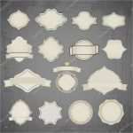 Vintage Etiketten Vorlagen Luxus Vektor Vintage Etiketten Vorlage Für Einen Text