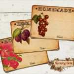 Vintage Etiketten Vorlagen Schönste Speisekammer Etiketten Vintage Jam Jar Etiketten 35 X 25