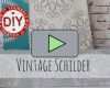 Vintage Schilder Vorlagen Cool Vintage Schilder Mit 3d Effekt Diy Anleitung Shabby Chic