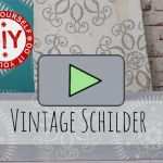 Vintage Schilder Vorlagen Cool Vintage Schilder Mit 3d Effekt Diy Anleitung Shabby Chic