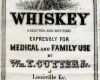 Vintage Schilder Vorlagen Einzigartig Old Whiskey Label "expressly for Medical and Family Use