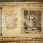 Vintage Vorlagen Angenehm Romeo Juliet Scrapbook Vintage Album Shabby Chic
