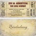 Vintage Vorlagen Beste Einladungskarten 50 Geburtstag Vorlagen Kostenlos