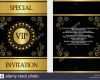 Vip Einladung Vorlage Erstaunlich Eine Goldene Vip Einladungskarte Vorlage Für Business