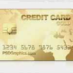Visa Card Kündigen Vorlage Schön Psd Gold Kreditkarte Vorlage