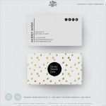 Visa Karte Kündigen Vorlage Erstaunlich Visitenkarten Vorlage Gold Dot Visitenkarte