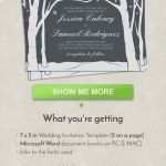 Visa Karte Kündigen Vorlage Hübsch Diy Hochzeit Einladung Vorlage Wonderland Karte Winter