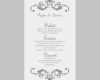 Visa Karte Kündigen Vorlage Wunderbar Hochzeit Menü Karte Vorlage Vintage Rollen Grau Silber