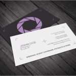 Visitenkarte Fotograf Vorlage Genial Fotografie Visitekaartje Sjabloon Psd Bestanden