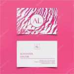 Visitenkarte HTML Vorlage Elegant Rosa Mode Visitenkarte Vektor Vorlage Banner Und