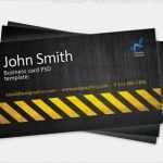 Visitenkarte Photoshop Vorlage Beste Visitenkarte Vorlage Bau Gefahr Streifen thema