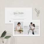 Visitenkarte Photoshop Vorlage Erstaunlich Fotografie Visitenkarte Aquarell Visitenkarte Vorlage