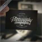 Visitenkarte Psd Vorlage Luxus Visitenkarte Mockup Im Retro Stil