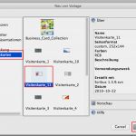 Visitenkarte Vorlage Indesign Cool software