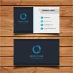 Visitenkarte Vorlage Photoshop Kostenlos Großartig Moderne Blaue Visitenkarte Vorlage