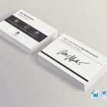 Visitenkarten Design Vorlagen Inspiration 1 Kostenlose Visitenkartenvorlage